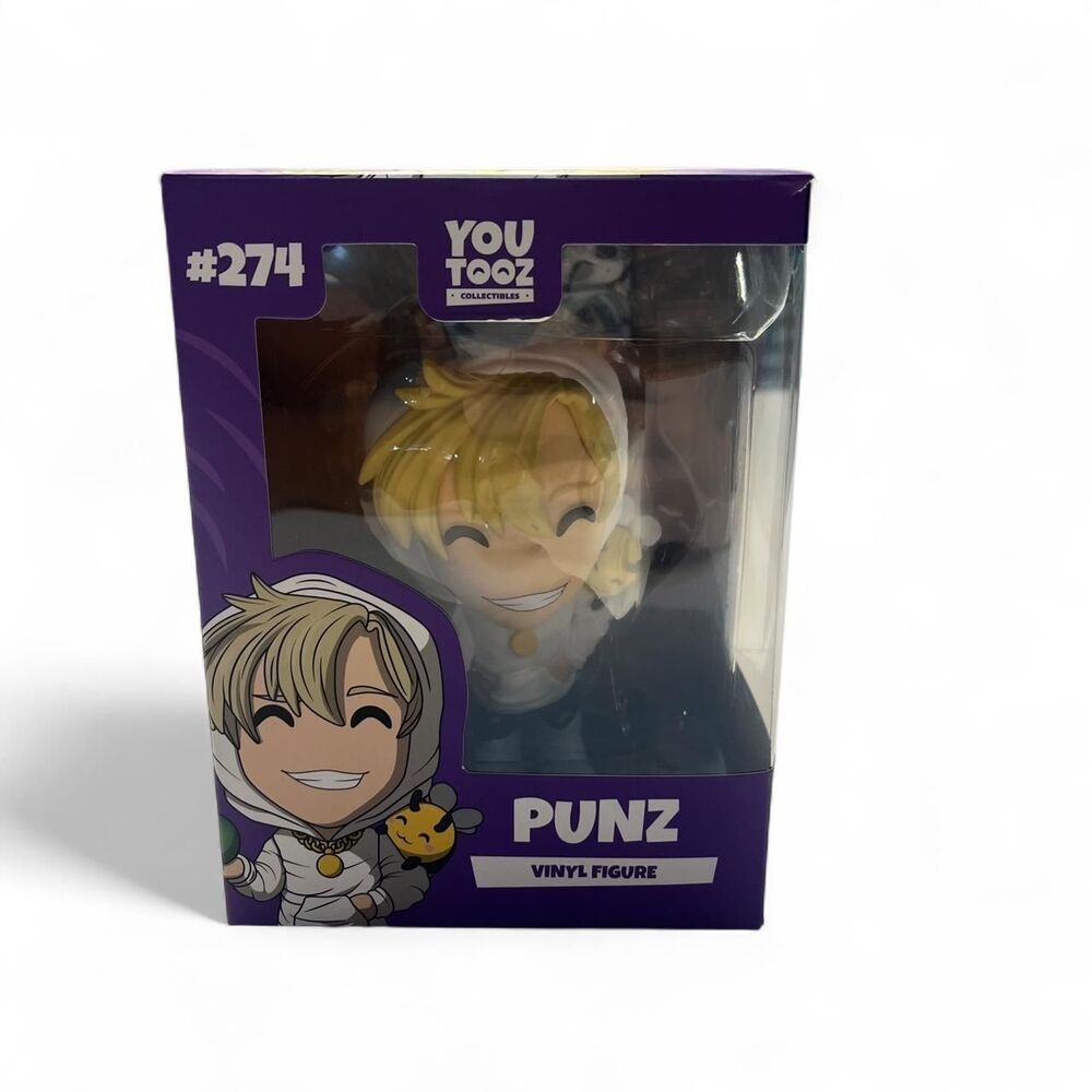 Punz Youtooz Vinyl Figure #274 Brand New Sealed in Box Unclaimed Vault Code
